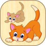 Скачать Kids Puzzles - Wooden Jigsaw (Взлом открыто все) версия 1.8 apk на Андроид