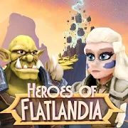 Скачать Heroes of Flatlandia (Взлом на деньги) версия 1.3.10 apk на Андроид