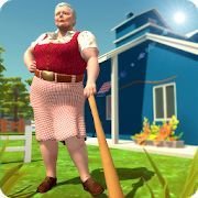 Скачать Bad Granny Angry Neighbor плохая бабка злой гренни (Взлом на деньги) версия 1.2.14 apk на Андроид