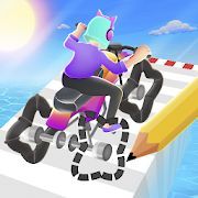 Скачать Scribble Rider! (Взлом на монеты) версия 1.505 apk на Андроид