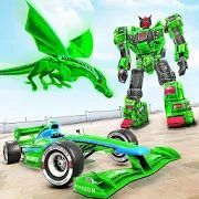 Игра Dragon robot car - робот-трансформер игры