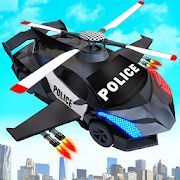 Скачать летающий полицейский вертолет авто робот игры (Взлом на монеты) версия 25 apk на Андроид