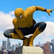 Скачать Spider Rope Hero - Gangster New York City (Взлом на монеты) версия 1.0.15 apk на Андроид