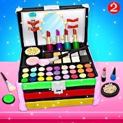 Скачать Макияж комплект - Домашние игры макияж для девочек (Взлом на деньги) версия 1.0.11 apk на Андроид