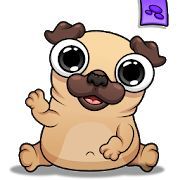 Скачать Pug - My Virtual Pet Dog (Взлом открыто все) версия 1.26 apk на Андроид