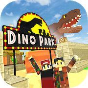 Скачать Тематический Дино Парк Крафт: Парк Динозавров (Взлом на деньги) версия Зависит от устройства apk на Андроид