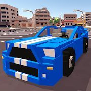 Скачать Blocky Car Racer (Взлом открыто все) версия 1.29 apk на Андроид