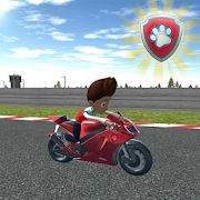 Скачать Paw Ryder Moto Patrol Race 3D (Взлом на монеты) версия 1.0 apk на Андроид