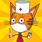 Скачать Три Кота: Детский Доктор игра от СТС! Врач игра (Взлом на деньги) версия 1.8.2 apk на Андроид