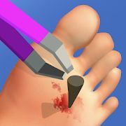 Скачать Foot Clinic - ASMR Feet Care (Взлом на деньги) версия 1.3.2 apk на Андроид