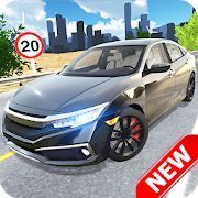 Скачать Car Simulator Civic: City Driving (Взлом на деньги) версия 1.1.0 apk на Андроид