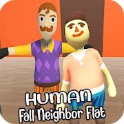 Скачать Human Fall Neighbor Flat Mod (Взлом на монеты) версия 1.2 apk на Андроид