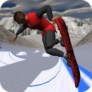 Скачать Snowboard Freestyle Mountain (Взлом на монеты) версия 1.09 apk на Андроид