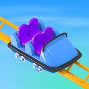 Скачать Idle Roller Coaster (Взлом на деньги) версия 2.4.2 apk на Андроид