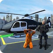 Скачать Police Heli Prisoner Transport: Симулятор полетов (Неограниченные функции) версия 1.0.8 apk на Андроид