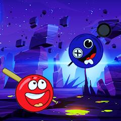 Скачать Red Bounce Ball: Blue Monster (Взлом на деньги) версия 2.6.8 apk на Андроид