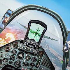 Скачать Jet Fighter: Plane Game (Взлом открыто все) версия 2.2.3 apk на Андроид