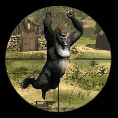 Скачать Gorilla Hunter: Охотничьи игры (Взлом открыто все) версия 2.7.4 apk на Андроид