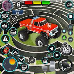 Скачать игры лабиринт монстр грузовик (Взлом открыто все) версия 0.4.5 apk на Андроид