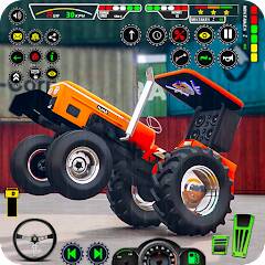 Скачать Симулятор реальных тракторных (Взлом на деньги) версия 2.5.5 apk на Андроид