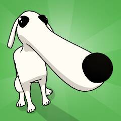 Скачать Long Nose Dog (Взлом на монеты) версия 0.4.1 apk на Андроид