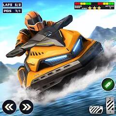 Скачать Jetski Boat racing: Boat Games (Взлом открыто все) версия 0.4.4 apk на Андроид