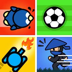 Скачать 2 Player Games : Red vs Blue (Взлом на деньги) версия 1.6.2 apk на Андроид