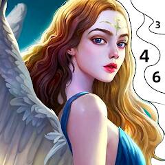 Скачать Angel & Devil Paint by Number (Взлом на монеты) версия 2.1.5 apk на Андроид