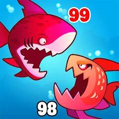 Скачать Eat Fish.IO : Aquarium Battle (Взлом открыто все) версия 2.9.9 apk на Андроид