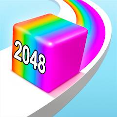 Скачать Jelly Run 2048 (Взлом на монеты) версия 2.1.5 apk на Андроид