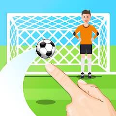 Скачать Penalty Shootout Game Offline (Взлом на деньги) версия 1.6.7 apk на Андроид