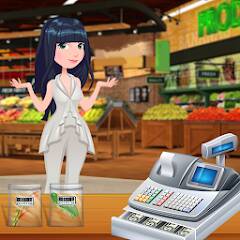 Скачать покупка девушка в супермаркете (Взлом на монеты) версия 0.3.6 apk на Андроид