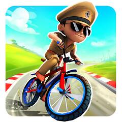Скачать Little Singham Cycle Race (Взлом на монеты) версия 2.7.6 apk на Андроид