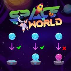 Скачать Sorting Planets - Space World (Взлом на монеты) версия 2.7.4 apk на Андроид