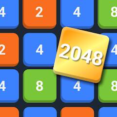 Скачать 2048 Слияние чисел головоломка (Взлом открыто все) версия 0.7.8 apk на Андроид