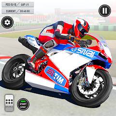 Скачать гоночные мотоциклы (Взлом открыто все) версия 1.5.6 apk на Андроид