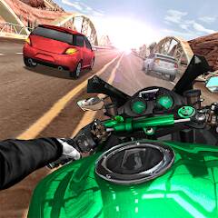 Скачать Moto Rider In Traffic (Взлом открыто все) версия 0.7.9 apk на Андроид
