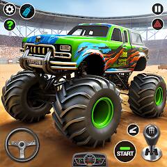 Скачать 4x4 Monster Truck Racing Games (Взлом на деньги) версия 1.9.9 apk на Андроид