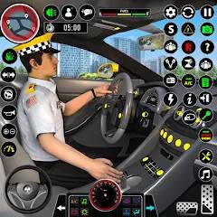 Скачать Russian Taxi Car Driving Games (Взлом на монеты) версия 0.4.6 apk на Андроид