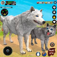 Скачать Игра волк: симулятор животных (Взлом на деньги) версия 1.1.6 apk на Андроид