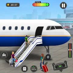 Скачать Flight Simulator - Plane Games (Взлом на деньги) версия 0.2.7 apk на Андроид