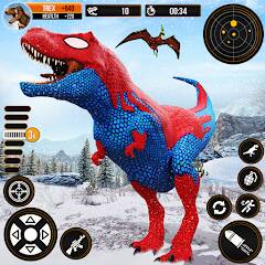 Скачать Игры Охотник на динозавров (Взлом на монеты) версия 1.5.8 apk на Андроид