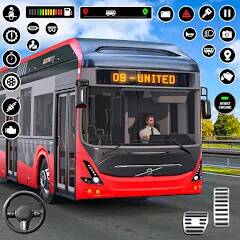 Скачать Bus Simulator 3D: Bus Games (Взлом на монеты) версия 2.8.4 apk на Андроид