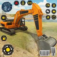 Скачать Heavy Excavator Simulator PRO (Взлом на деньги) версия 0.8.7 apk на Андроид
