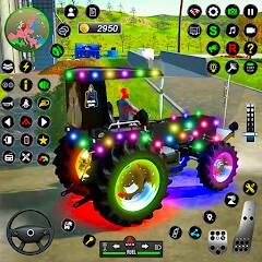 Скачать Вождение трактора: ферма (Взлом открыто все) версия 2.5.4 apk на Андроид