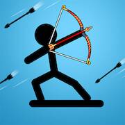 Скачать Stickman Archer: война с луком (Взлом на деньги) версия 1.9.1 apk на Андроид