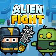 Скачать Alien Fight: Police vs Zombie (Взлом на деньги) версия 1.4.9 apk на Андроид