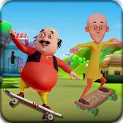Скачать Motu Patlu Super Hero Skater (Взлом открыто все) версия 2.7.5 apk на Андроид