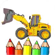 coloring construction vehicles