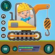 Скачать Kids Construction Trucks Games (Взлом открыто все) версия 2.3.7 apk на Андроид